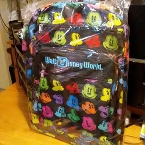 Walt Disney World Back Pack Book Bag